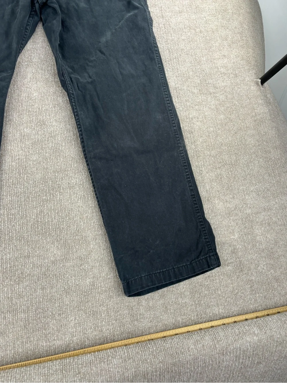 Carhartt Pants Mens 36x30 Black Relaxed Fit Canvas Carpenter Work B324-BLK